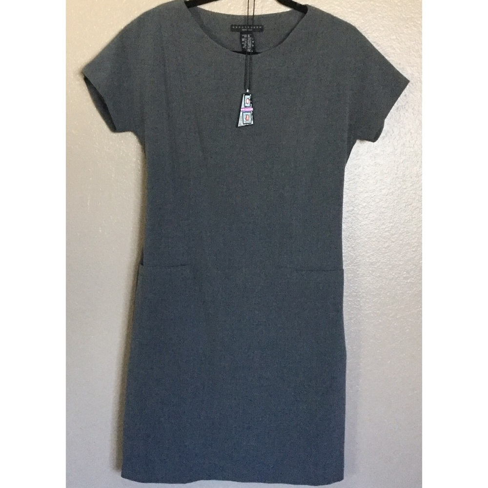 GRAY LINED DRESS ⭐️BUNDLE 3 FOR $18⭐️